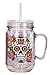 Spoontiques "Sugar Skull" Mason Jar, Multicolor