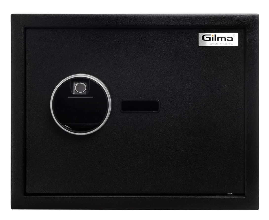 Gilma Nexa Premium Biometric Safe Locker with Key for Home, 30