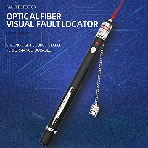 Fiber Optic Cable Tester Checker 650Nm Pen-Type Fiber Optical Test Pen Visual Fault Locator 20Km For Fc/Sc/St Universial Connector #TOP2