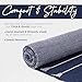 Gayo Handmade Organic Yoga Mat made with 100% Organic Cotton Yoga Mat - Natural Yoga Rug for Exercise, Workout, & Fitness Rug - Hand Weaved, Washable - 74 inches X 26 Inches