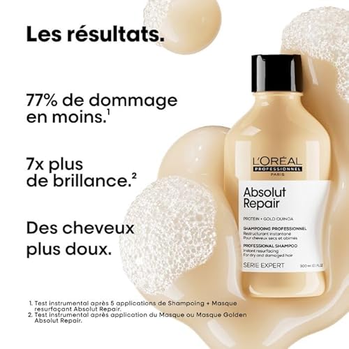 Duo Shampooing & Masque Absolut Repair 'oréal Professionnel - vue 6