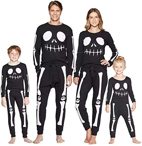 Family Matching Halloween Skeleton Costumes