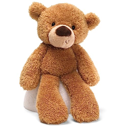 GUND Fuzzy Teddy Bear, Premium Stuffed Animal for Ages 1 and Up, Beige, 13.5” by GUND - Used condition - US$14.73