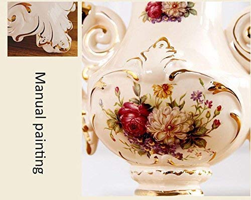 Vase en céramique de table pour stabiliser vos bouquets rétro