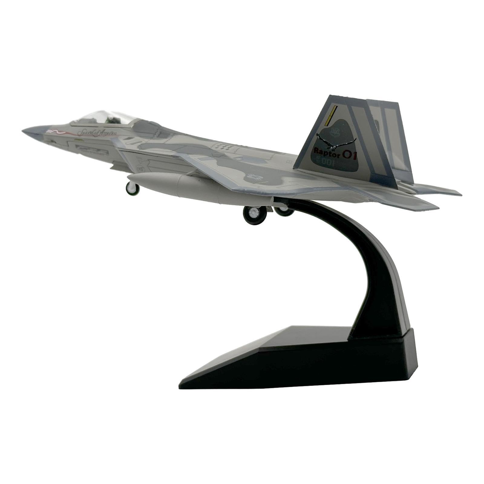 Avión de combate escala 1/100 miniatura diecast minuciosa de colección aeronáutica militar