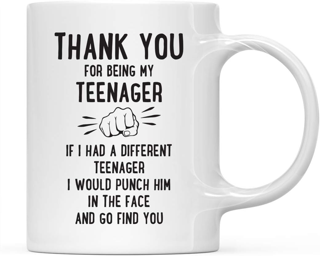 Andaz Press Funny Family 11oz. Coffee Mug Gift, Thank You for Being My Son-In-Law, Punch in Face, 1-Pack, Christmas Birthday Drinking Cup Present Ideas