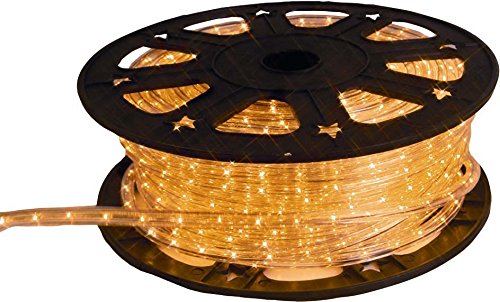 Preisvergleich Produktbild Scharnberger+Has. LED-Lichtschlauch 45m 58054 RopeLight 230V Amber Lichtschlauch / -Band 4034451580541