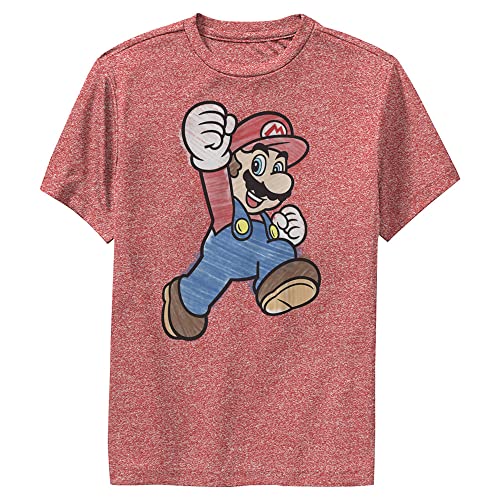 Nintendo Kids' Marker Mario T-Shirt