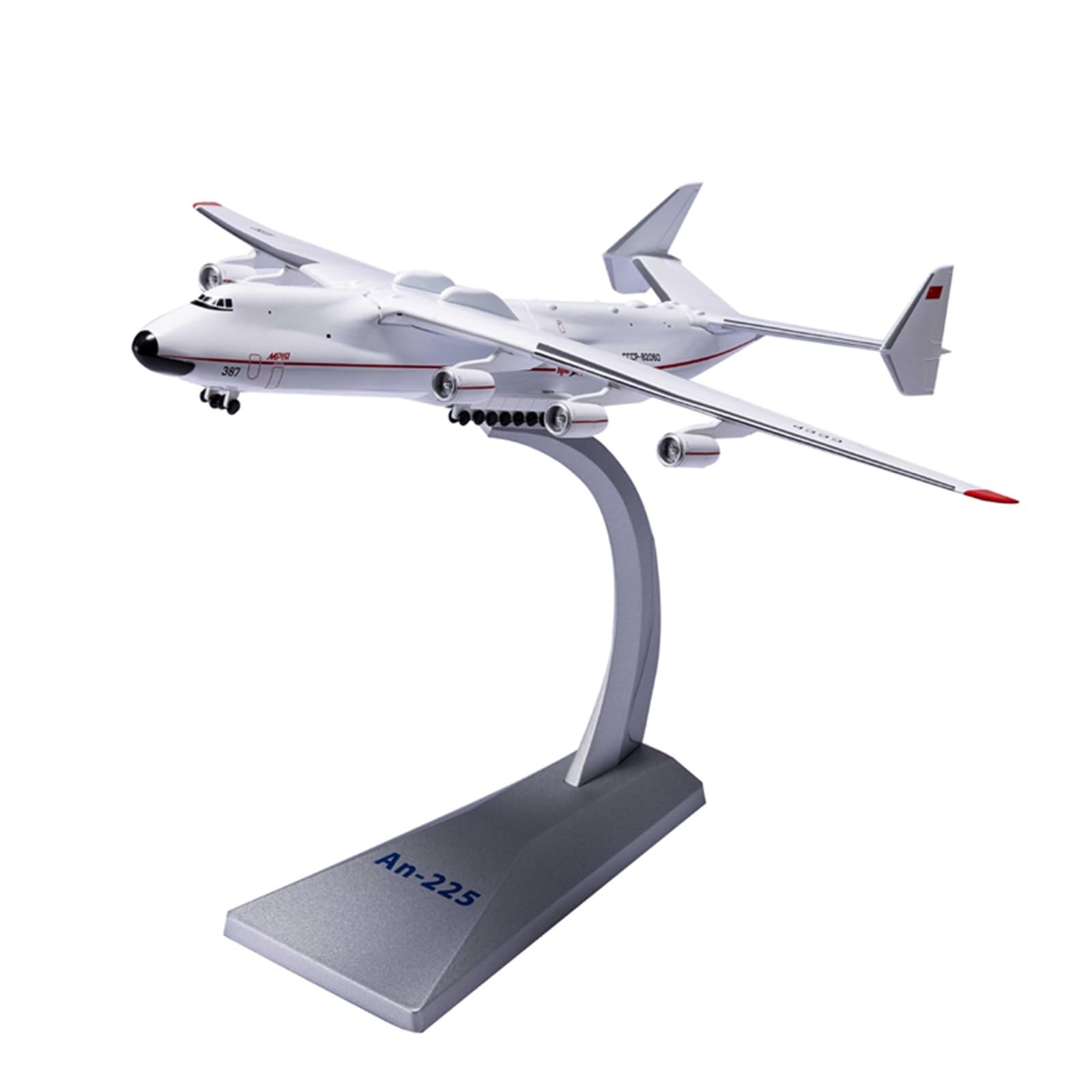 Vantor Repliki modeli samolotów 1/400 symulacja cywilnego modelu samolotu pasażerskiego 21cm ukraina rosyjski dla Antonowa An-225 repliki modeli samolotów w skali miniaturowe (rosja)