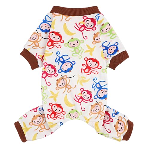 Dog Pajamas for Small Dogs Male Female, Lightweight Velvet Pet Ju...