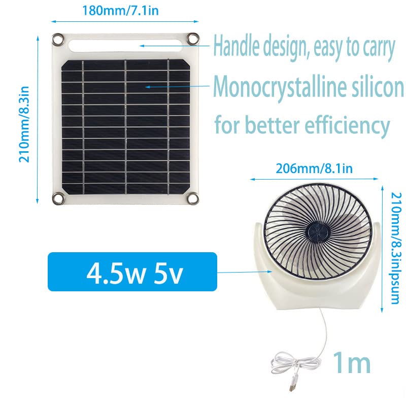 Pannello Solare Pannello Solare Ventilatore Solare Pannello Solare Scheda di Ricarica Solare all'Ingrosso 6W5V Portatile