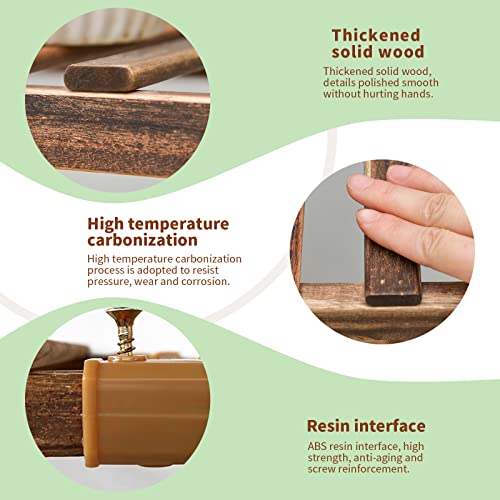 Bopuroy Plant Stand Indoor Outdoor - 7 Tier Large Wood Plants Shelf Holder Flower Stands - Corner Vertical Shelves Organizer For Garden Patio Lawn Balcony Living Room #TOP7