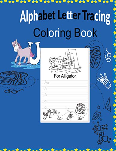 Alphabet Letter Tracing Coloring Book - Atlantic, Portimao