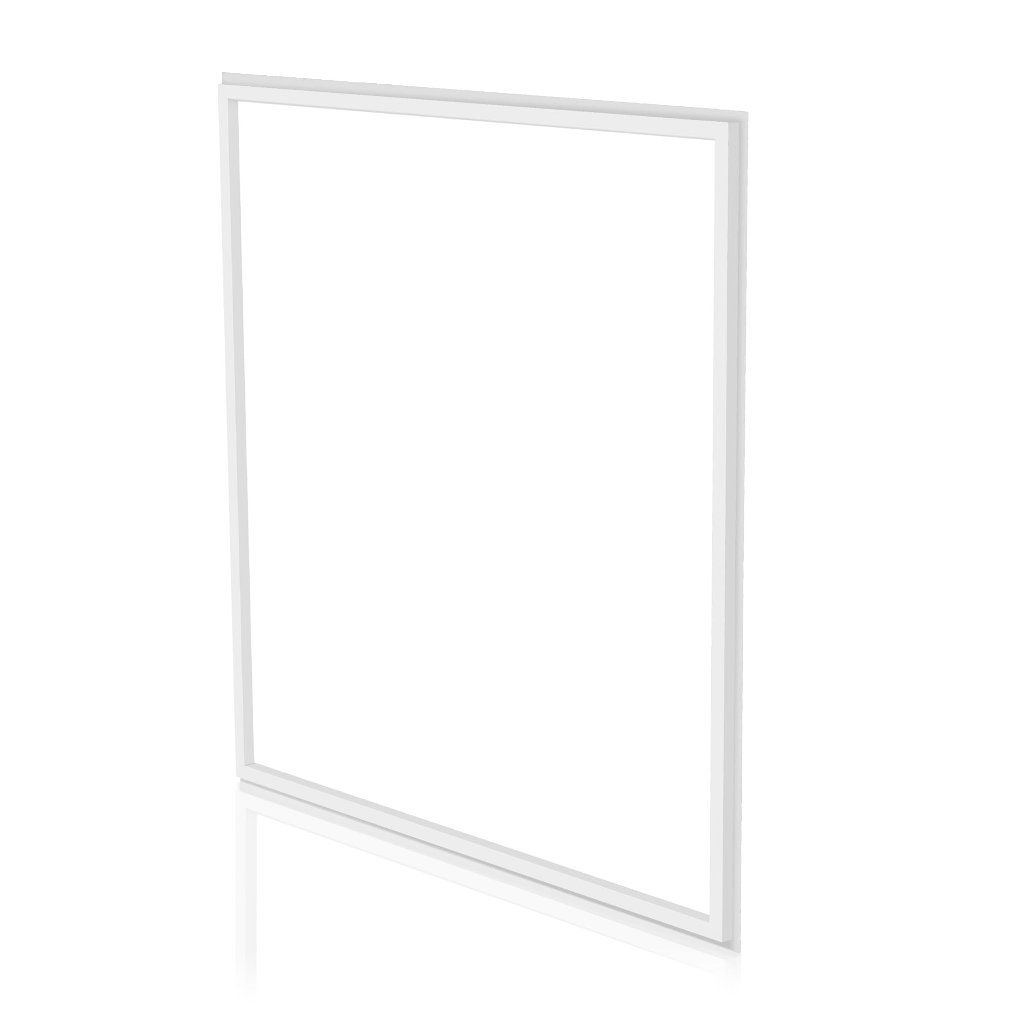 Bright Source White 600X600 Led Edge Lit Framed Border Panel, Ip20, 40W, 3600Lm, 3Cct 3000K Warm 4000K Cool 6000K Daylight Mounted Or Suspended
