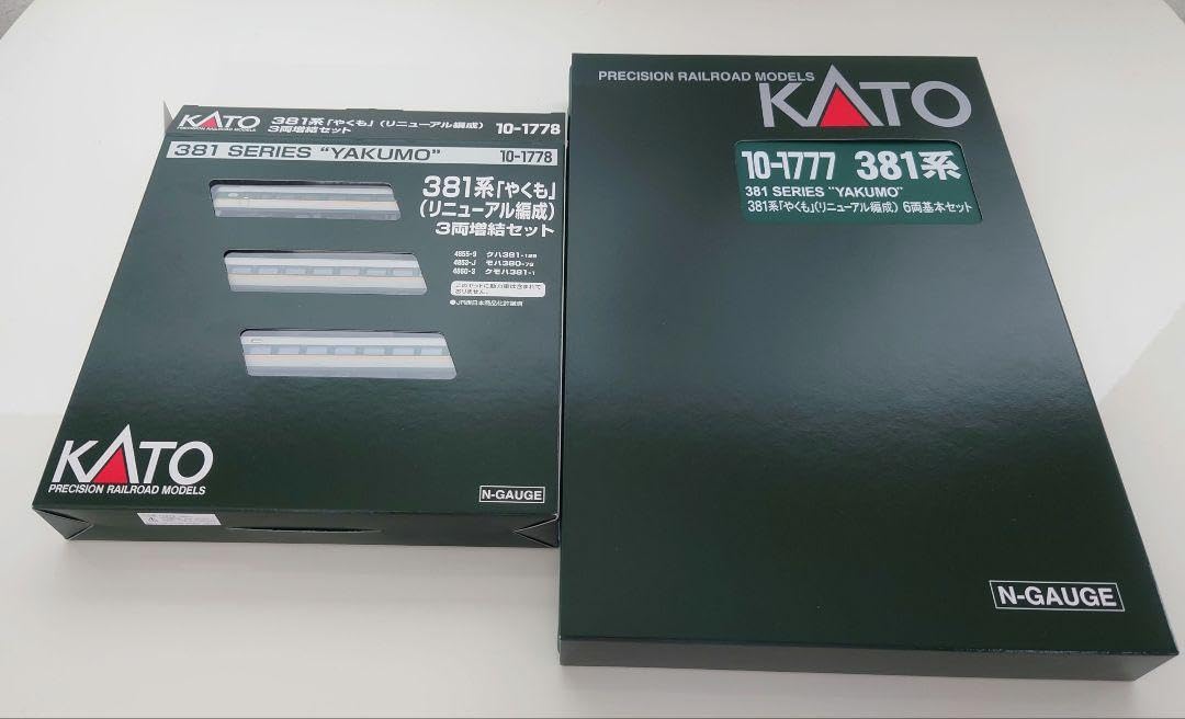 Amazon | KATO 381系リニューアルやくも6両基本セット、3両増結セット 