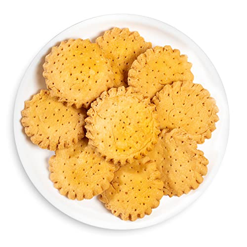 Image of Delight Food Achari Mathri 300g | Ready to Eat Evening Tea Time Snacks | Healthy Crispy Namkeen | Indian Matthi Snacks