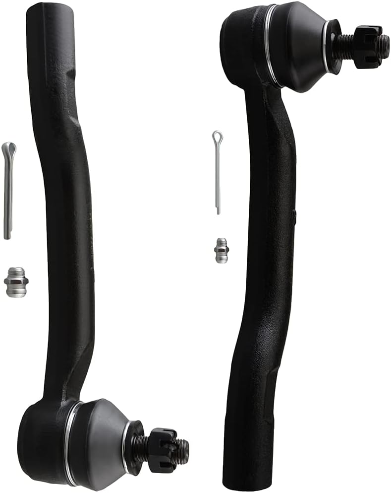 New 2PC Front Outer Tie Rod End for 2012-2017 for Toyota Camry 2013-2018 for Toyota Avalon