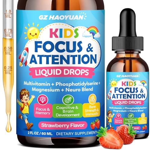 Kids Focus Liquid Drops with Phosphatidylserine