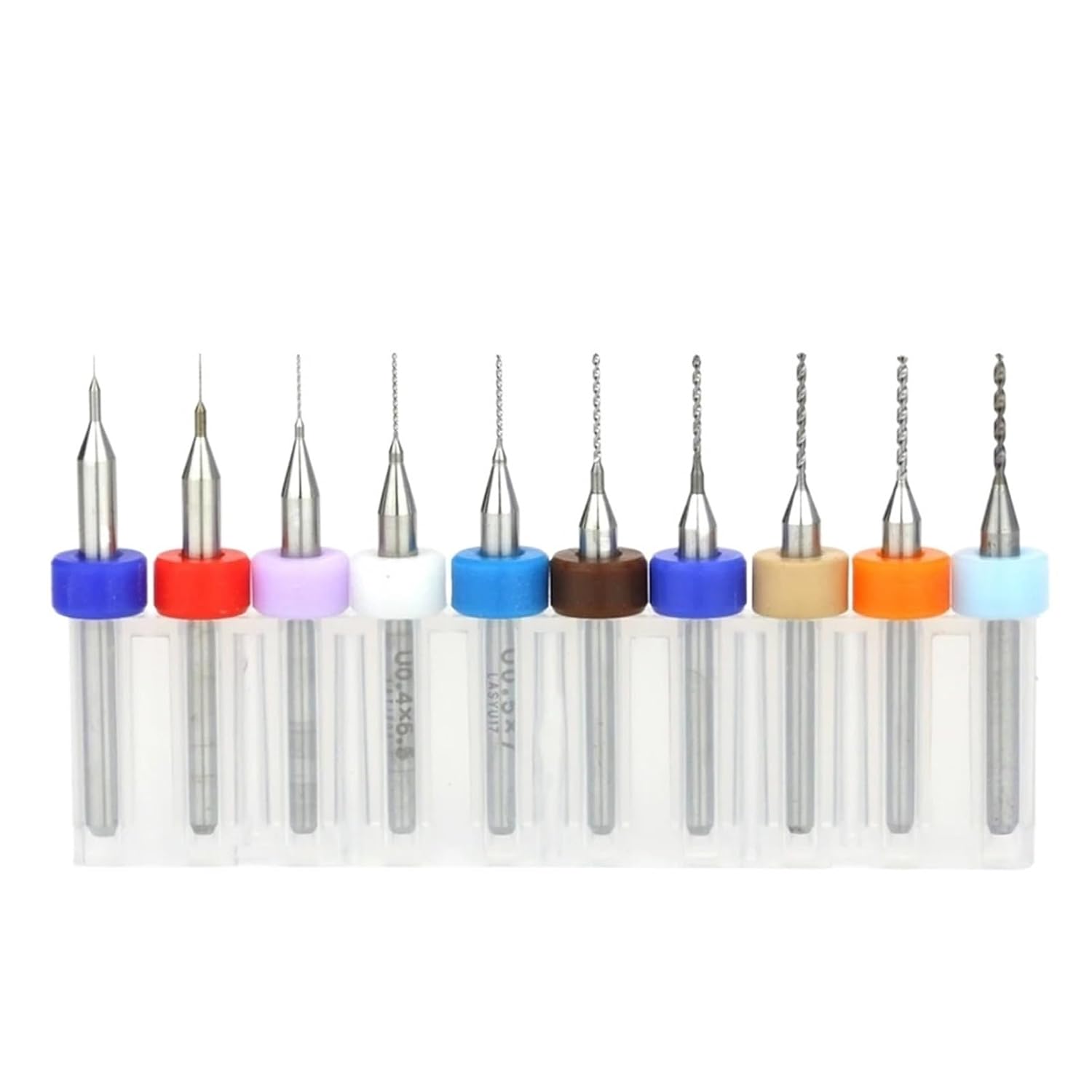 10Pcs 0.1-1.0mm PCB Drill Bit Carbide Printed Circuit Board Wood Modeling Mini CNC Metal Set(PCB 1.1mm 10pcs)