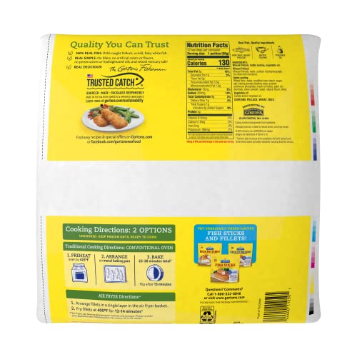 Gorton'S Crispy Battered Fish Portions, 24.5 Oz thumb #1