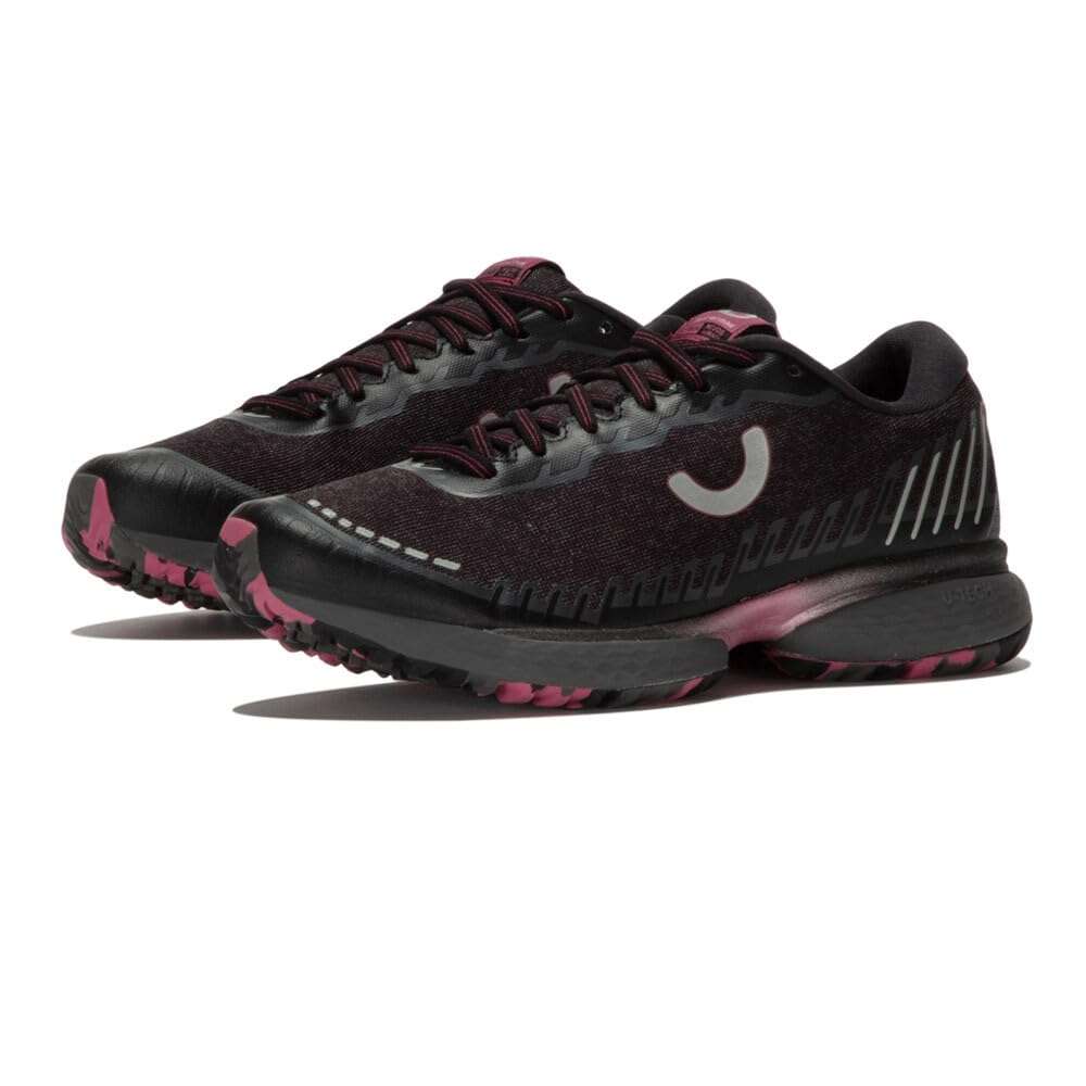 True Motion U-Tech Nevos Elements Womens Running Shoes - Black - UK 7
