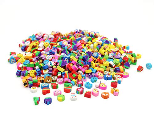 700 Pcs Assorted Miniature Erasers Novelty Mini Erasers for Student Prize, Rewards, Party Favors and School Supplies