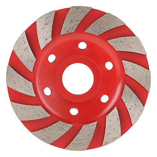 ZAWELIYO Grinding Wheel Cup, 100mm Sanding Disc for Stone Concrete Ceramic Polishing, Sintered Grinder