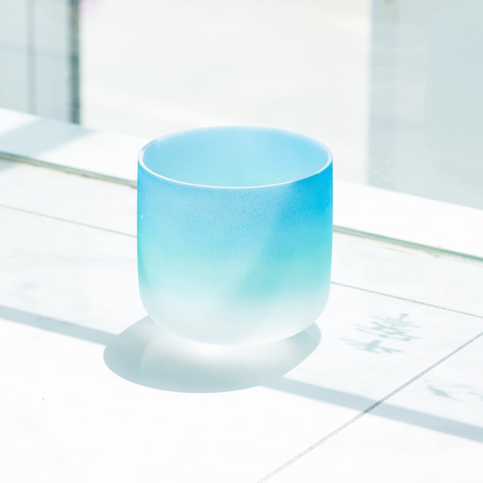 Quarz-Klangschale (C/D/E/F/G/A/B), Mattiert, Für Yoga, Chakra- Und Meditationsübungen, Einzigartiges Geschenk Für Frauen, F-Ton, 30 cm (12 Zoll),C Note-10 INCH
