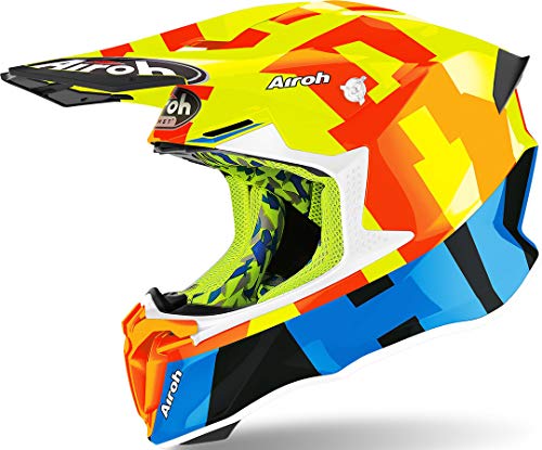 Airoh HELMET TWIST 2.0 FRAME YELLOW GLOSS XL