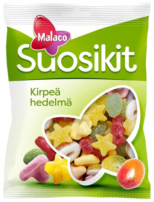 Cloetta Malaco FAVORITE BIT FRUIT Gummy 4 Packs miniatura 1