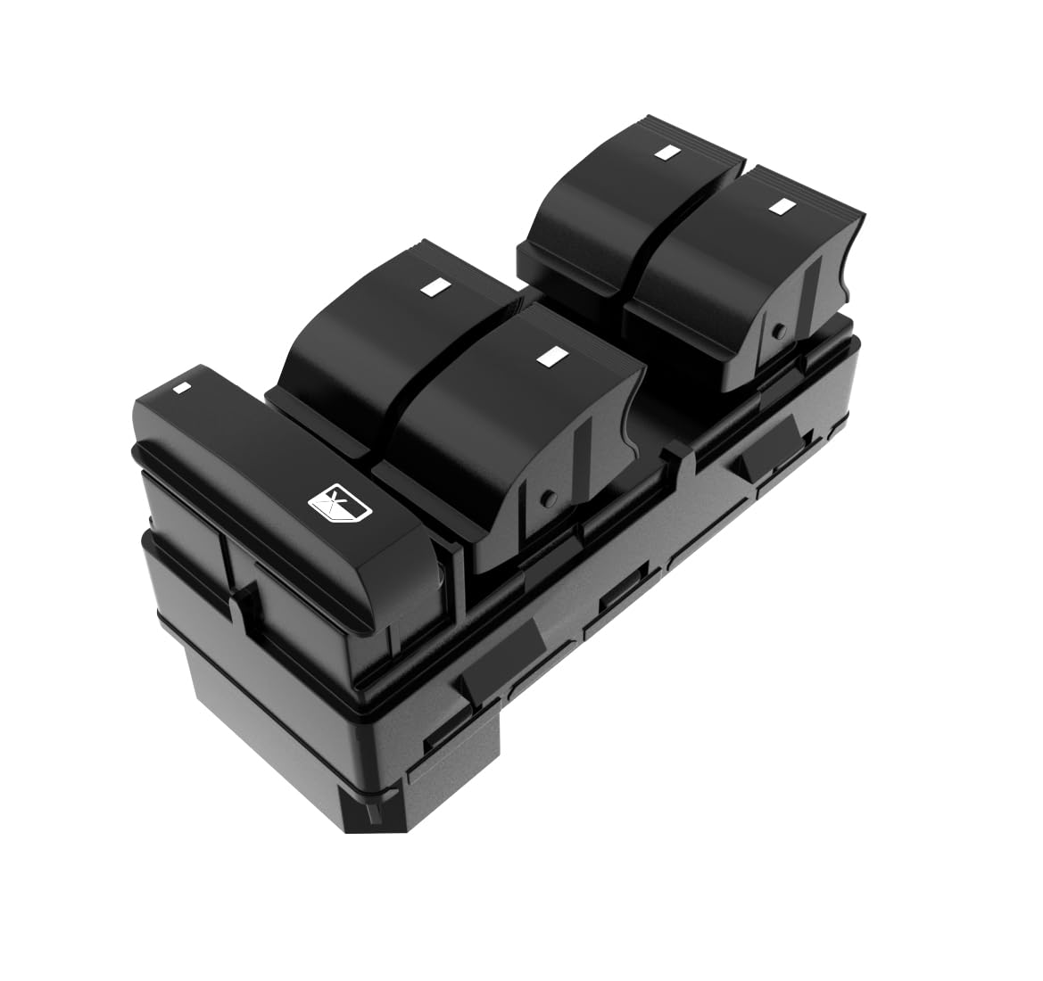 Power Window Master Control Switch Front Left Driver Side fit for 2007-2013 Chevy Silverado GMC Sierra 1500 2500HD 3500HD Traverse HHR Buick Enclave Replaces OE 25789692, 20945129, 25951963, 20945224