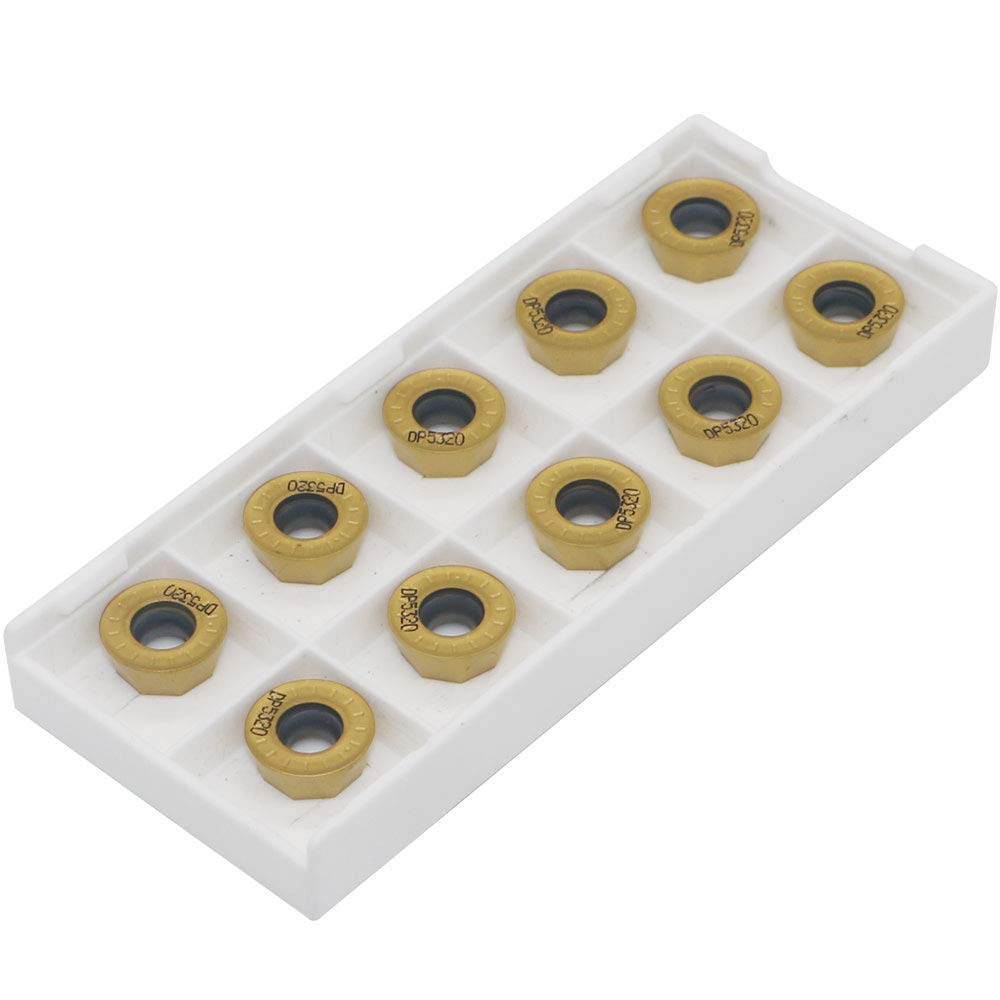 Carbide Milling Inserts - RPMT1204 for Steel & Stainless -1 Carbide Milling Inserts - RPMT1204 for Steel & Stainless -1