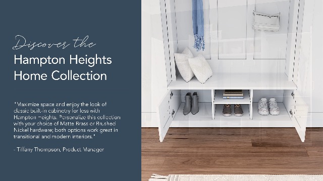 Amazon.com: Bush Furniture Hampton Heights Full Entryway Storage