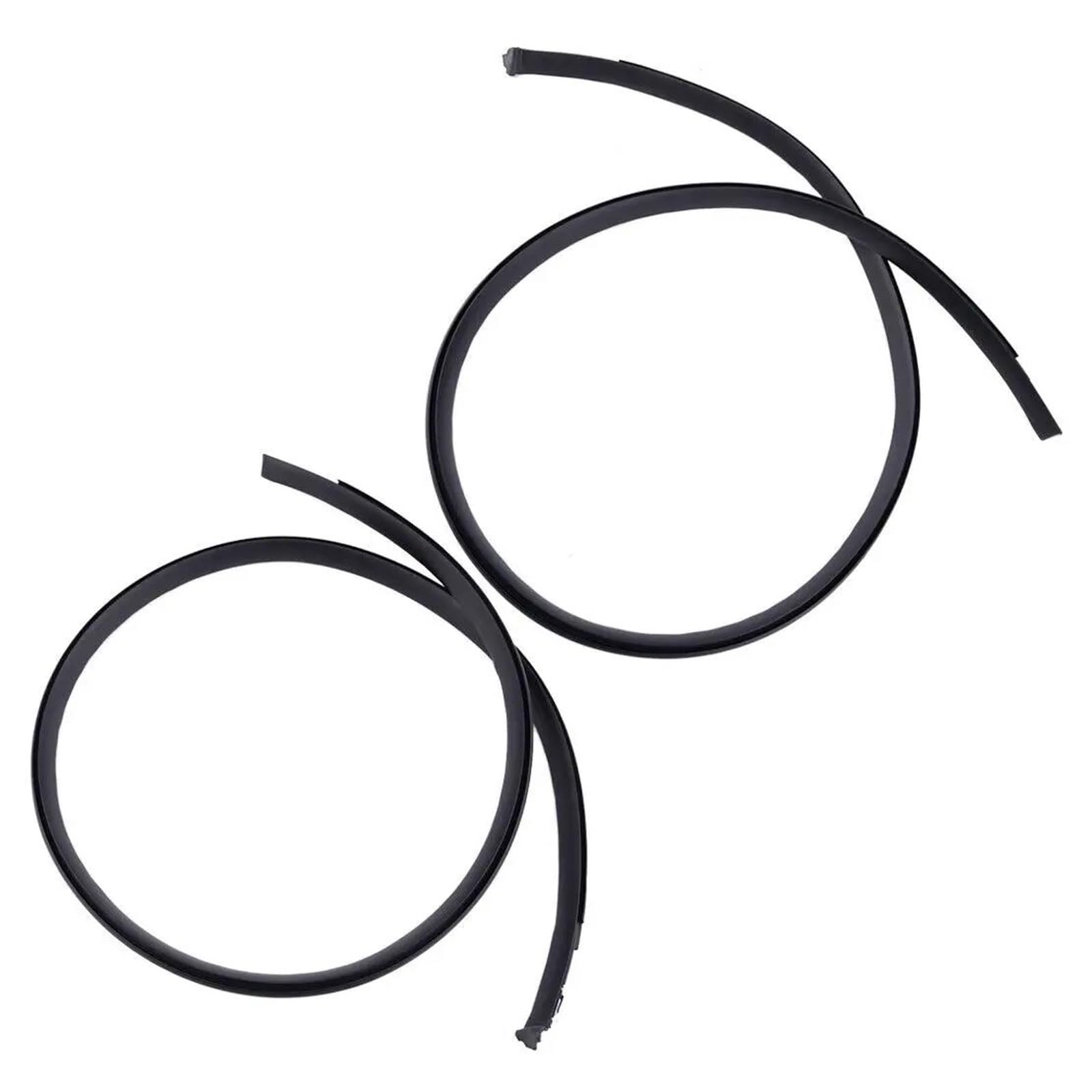 Zapora 1 Pair 1 Pc/ Car Moulding Trim Weatherstrip Seal Door Gap Sound Insulation Sealing Strip For Jazz 2009-2014