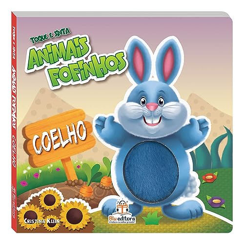Toque e Sinta Animais Fofinhos - Coelho