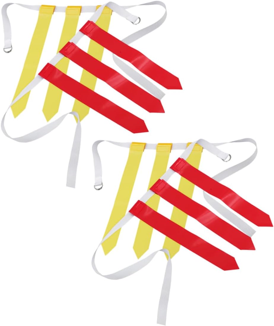 VANZACK Rugby Football Waist Flag Flag Belts Pop Flag Football Flags Football Flag Belt Rugby Flag
