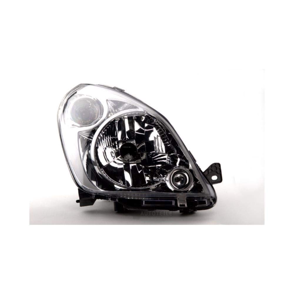 Faro principal delantero derecho halógeno H4 con bombilla para modelo Splash EX