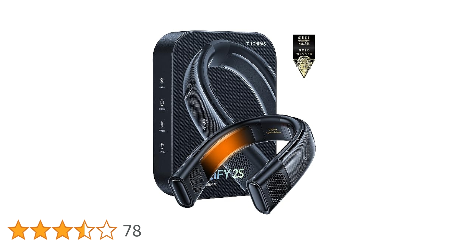 その他 TORRAS COOLiFY 2S Amazon.com: TORRAS COOLIFY 2S Limited Version Neck Air