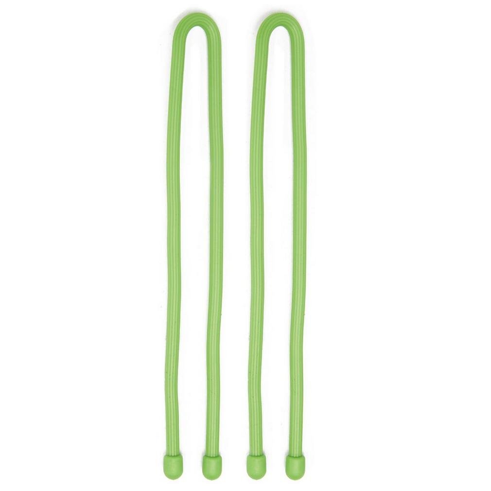 Nite IZE Original Gear Tie, Reusable Rubber Twist Tie, 12-Inch, Lime Green, 2 Pack, Made in The USA