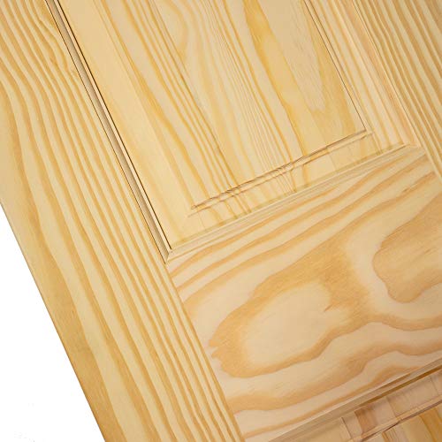 6-Panel Door Interior Slab, Solid Pine (80X28) #TOP6