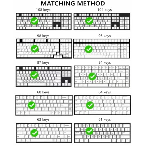 Juego de teclas anime para teclado mecánico Rainy: 120 teclas Fall Puppy 3