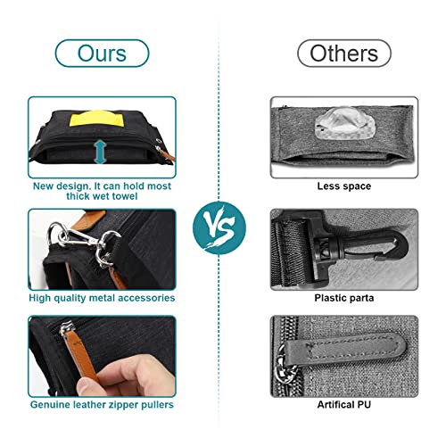 Portable-Baby-Changing-Pad-DerJunstar-Diaper-Changing-pad-Waterproof-Travel-Changing-Mat-for-Newborn-Girl-boy-Black