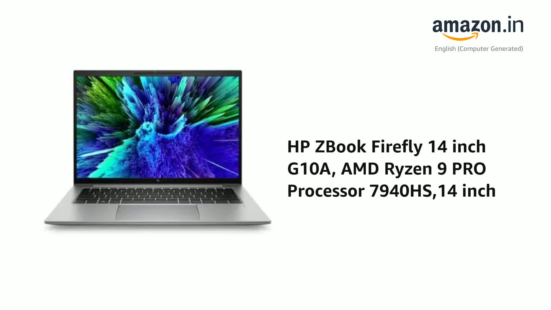HP ZBook Firefly 14 inch G10A, AMD Ryzen™ 9 PRO Processor 7940HS