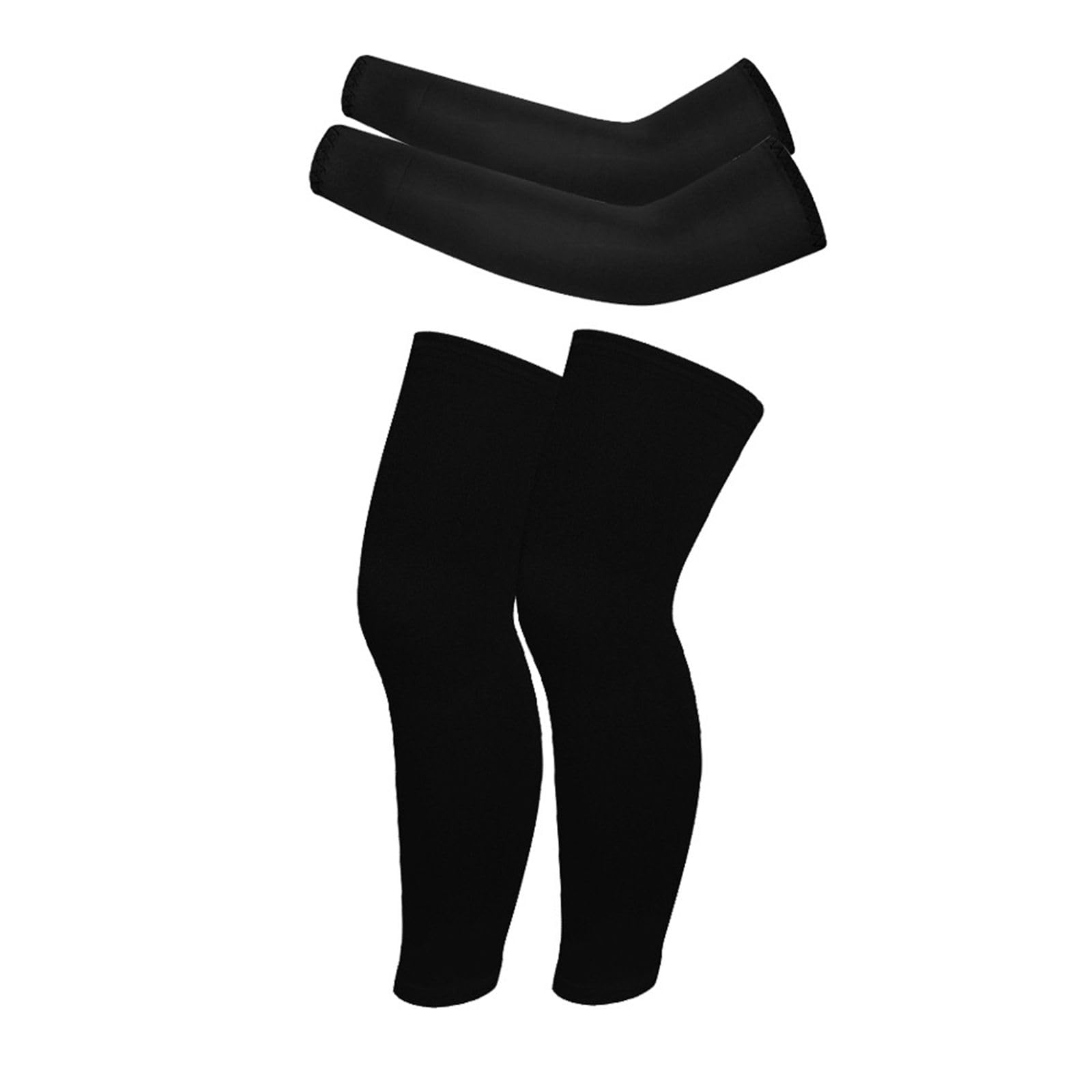 Valcatch Kids UV protección Solar refrescante Mangas de compresión para Brazos/piernas Manga de Tiro de Baloncesto y Manga de Pierna para fútbol, Voleibol, Deporte al Aire Libre