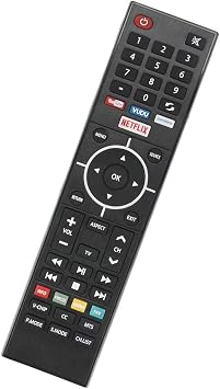 New Remote Control Replacement for Element TV ELSW3917BF E4SFT5017 E4STA5017 ELSJ5017