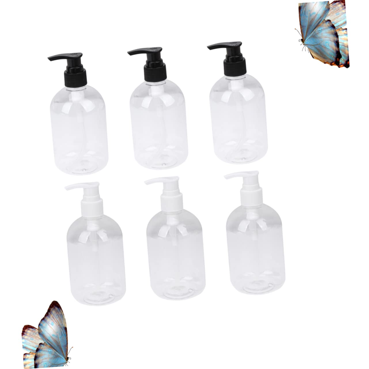 Zerodeko 12pezzi Bottiglie Contenitori Per Shampoo Da Flaconi Riutilizzabili Per Cosmetici Casuali Per Bagno e Viaggi