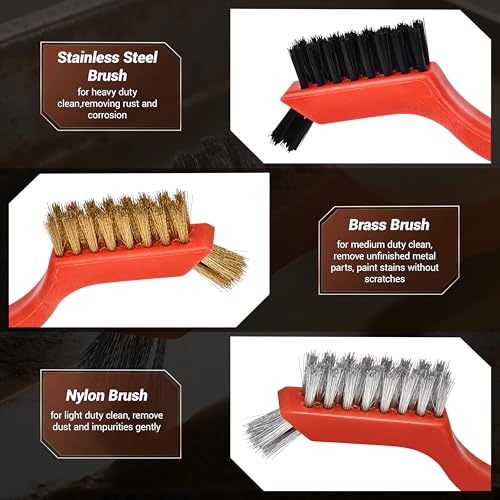 6-Piece Wire Brushes Cleaning Combo Pack