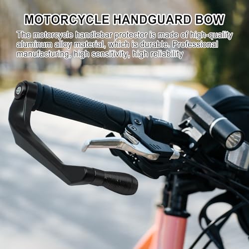 BUKISA Protetores de mão para bicicleta de sujeira – 2 peças de proteção de mão de liga antiqueda de