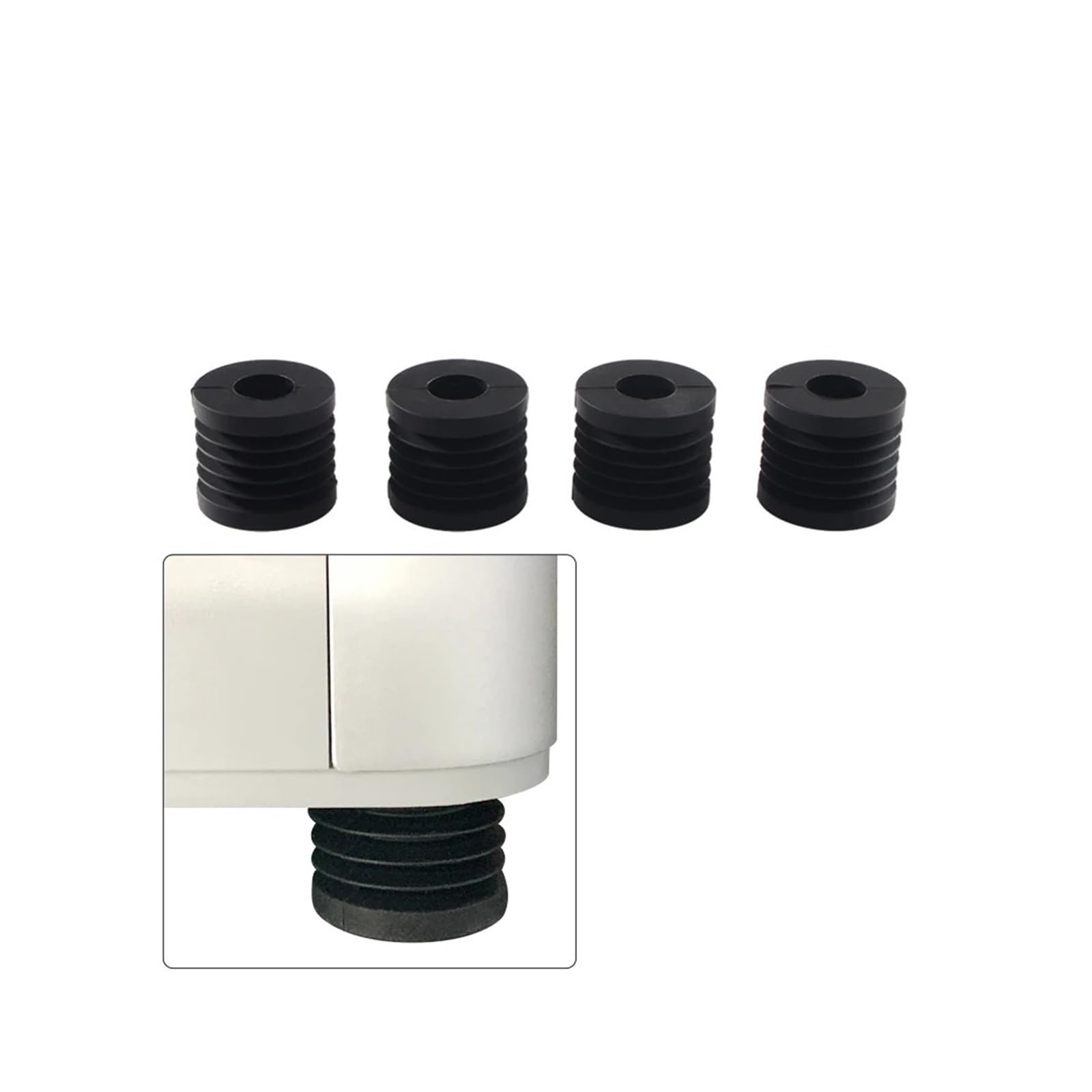 Antywibracyjna Podkładka Pod Stopy Antypoślizgowa, Odporna Na Wstrząsy, Kurz Gumowa Stopka Części Drukarki 3D(12pcs)