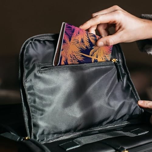 Protège-passeport voyage en cuir chat résistant pour sécuriser vos documents - 4